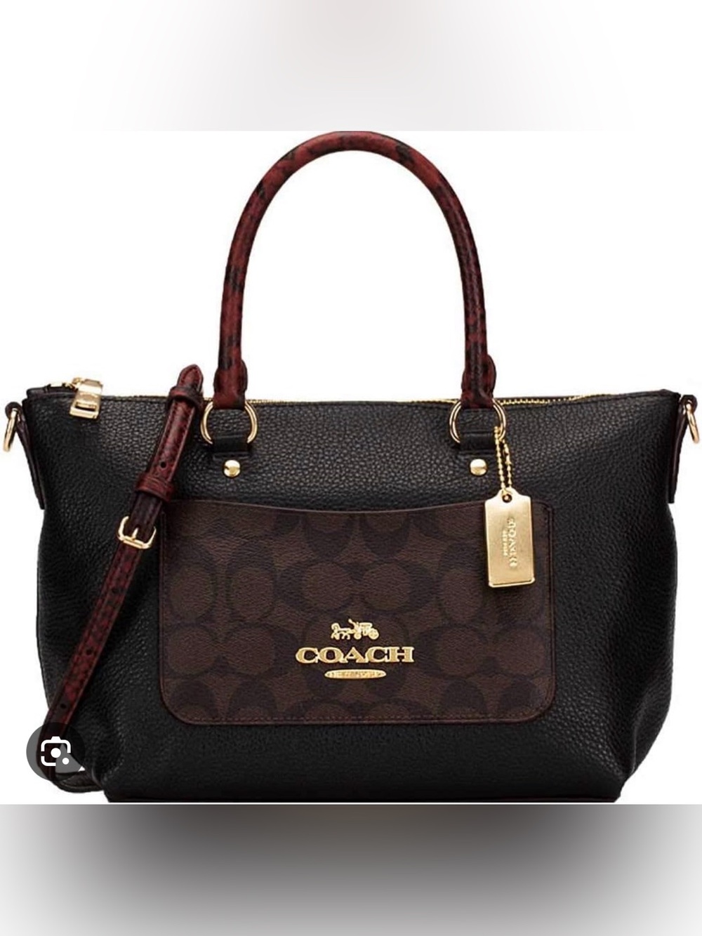 NWT COACH SATCHEL/WALLET SET
